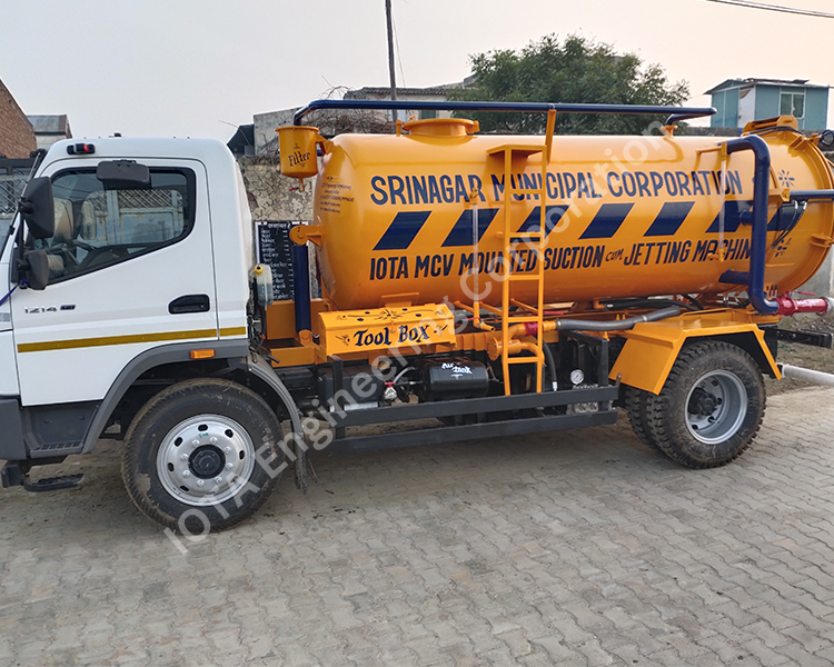 Vehicle Mounted Suction Machine
