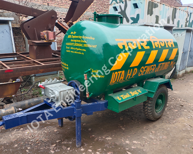High Pressure Trailer Mounted Sewer Jetting Machine