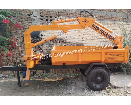 Open Drain Cleaning Machine