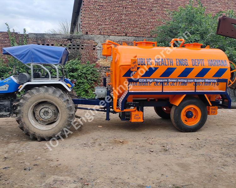 IOTA Jetting Cum Suction Machine Working Model