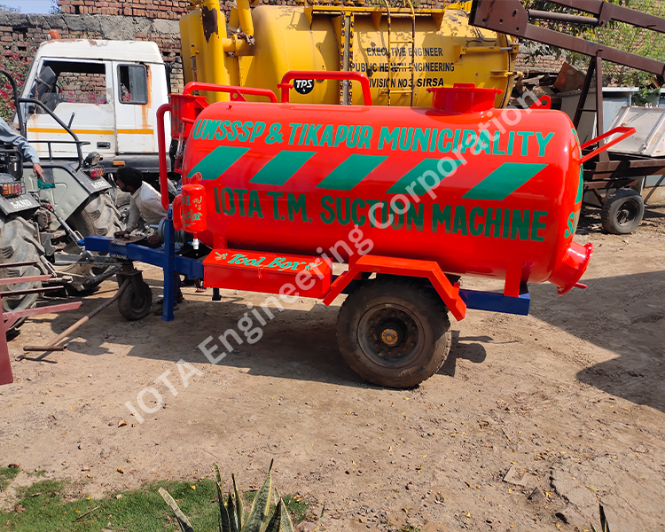 Trailer Mounted Suction Machine