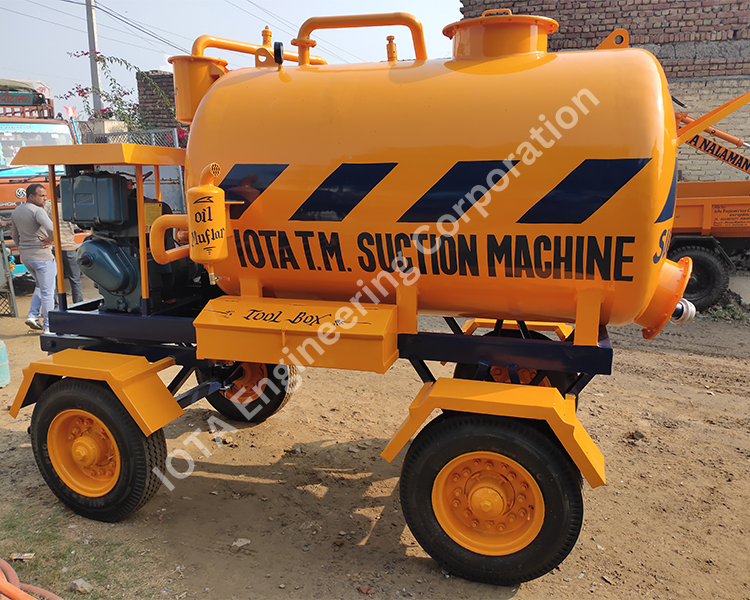 Industrial Trailer Mounted Suction 