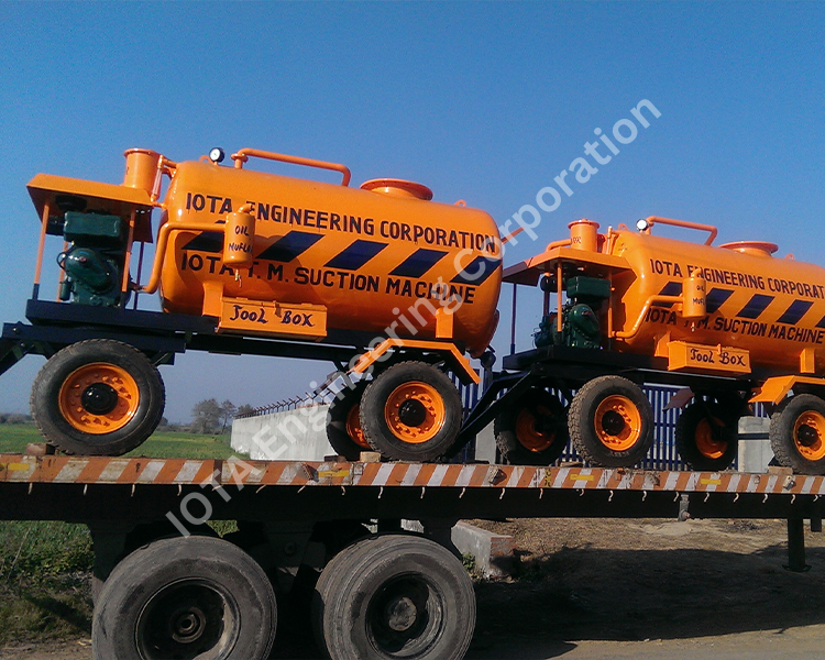 Mobile Trailer Mounted Suction Machine 